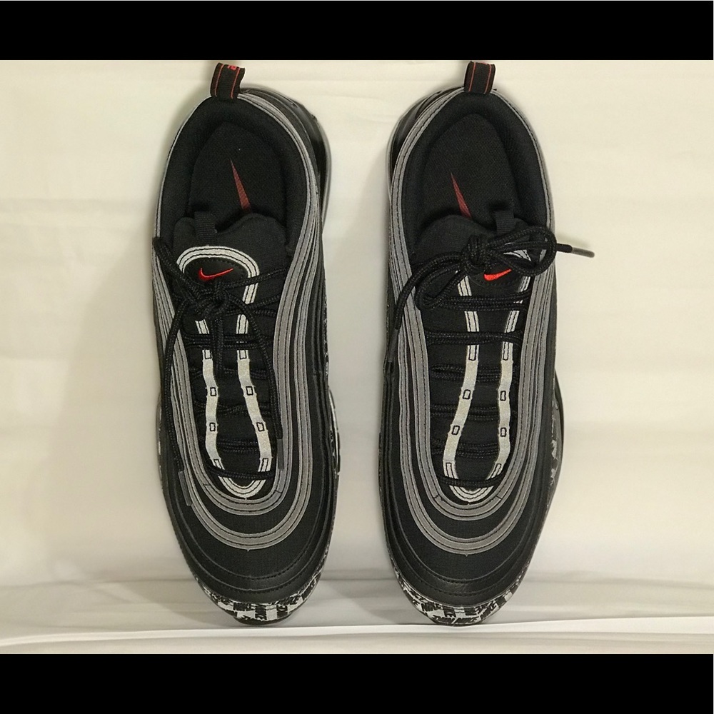 Nike Men Air Max 97 All Over Reflective Print - Picture 5 of 8